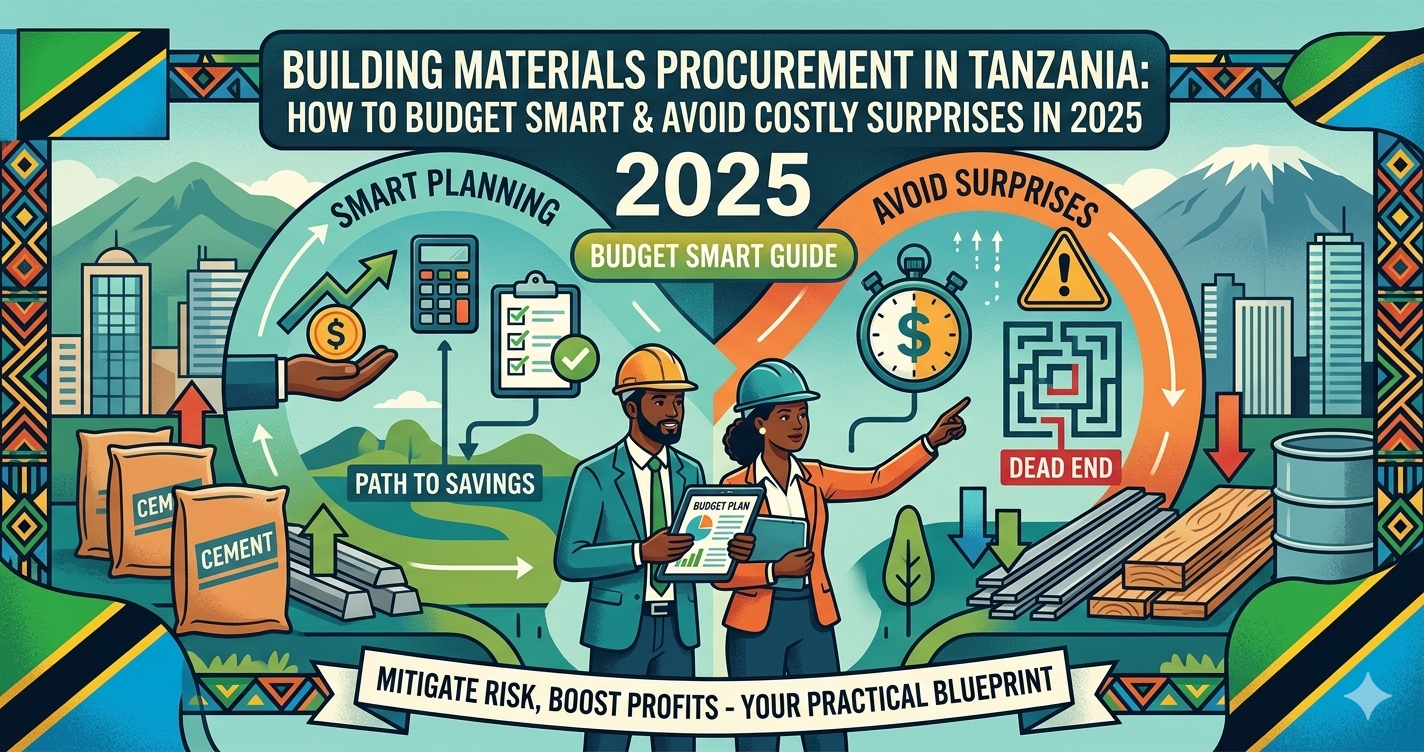Building Materials Procurement in Tanzania: How to Budget Smart and Avoid Costly Surprises in 2025