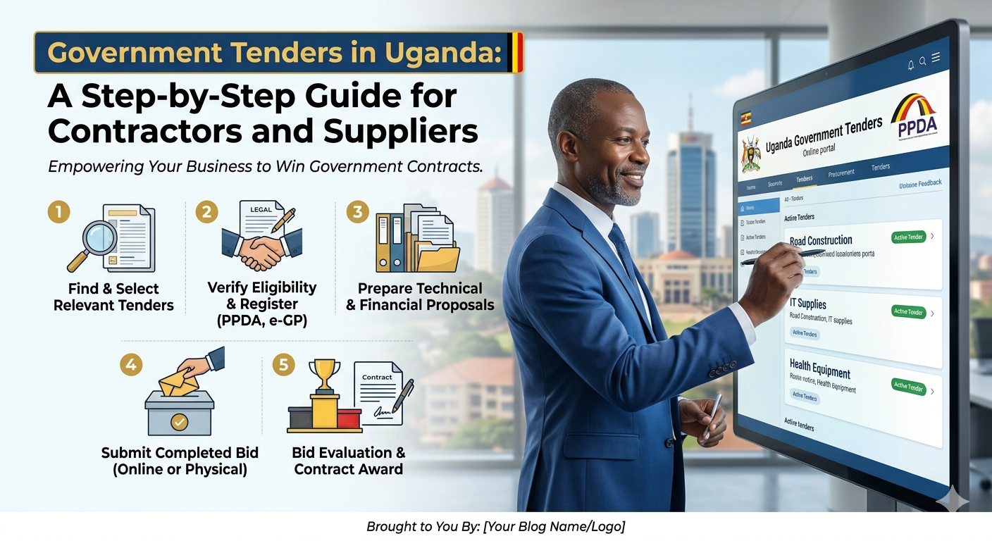 Government Tenders in Uganda: A Step-by-Step Guide for Contractors and Suppliers